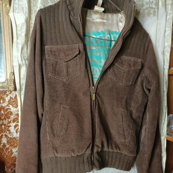billabong‎ THE BOMB Vintage corduroy jacket - Picture 1 of 4